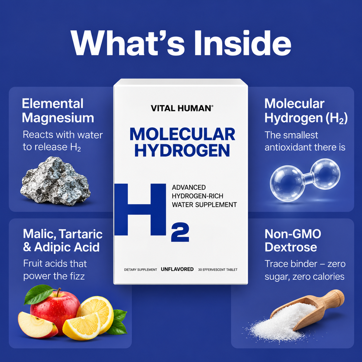 Molecular Hydrogen Tablets